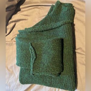 Toast Green Sweater M